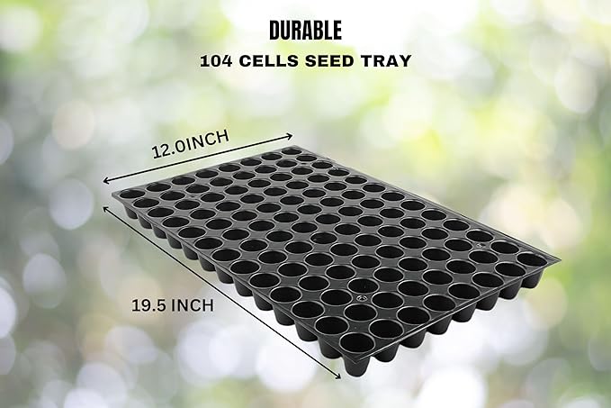 104-Cavity Seedling Trays – Pack of 5 thumbnail