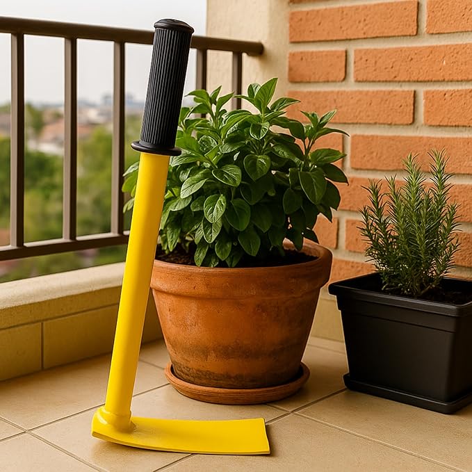 Yellow Hand Hoe for Gardening thumbnail