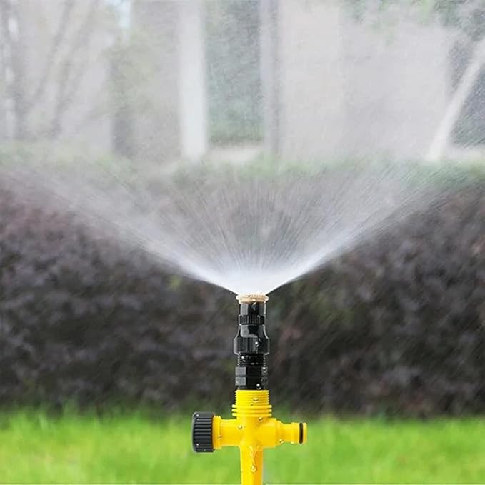 ABS Garden Sprinkler – Yellow