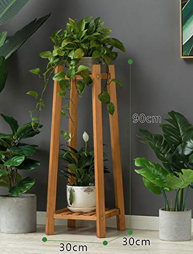 6-Tier Wooden Plant Stand – Indoor & Outdoor