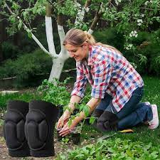 Black EVA Knee Pads for Adults thumbnail